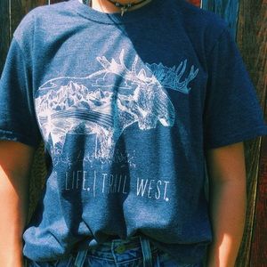 🦋younglife trail west t-shirt
